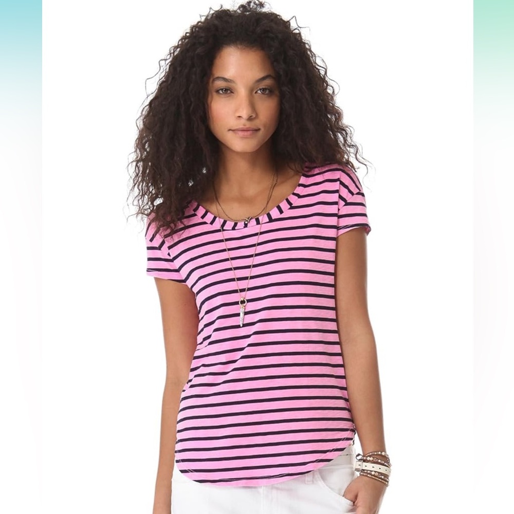 Splendid striped easy t shirt size small